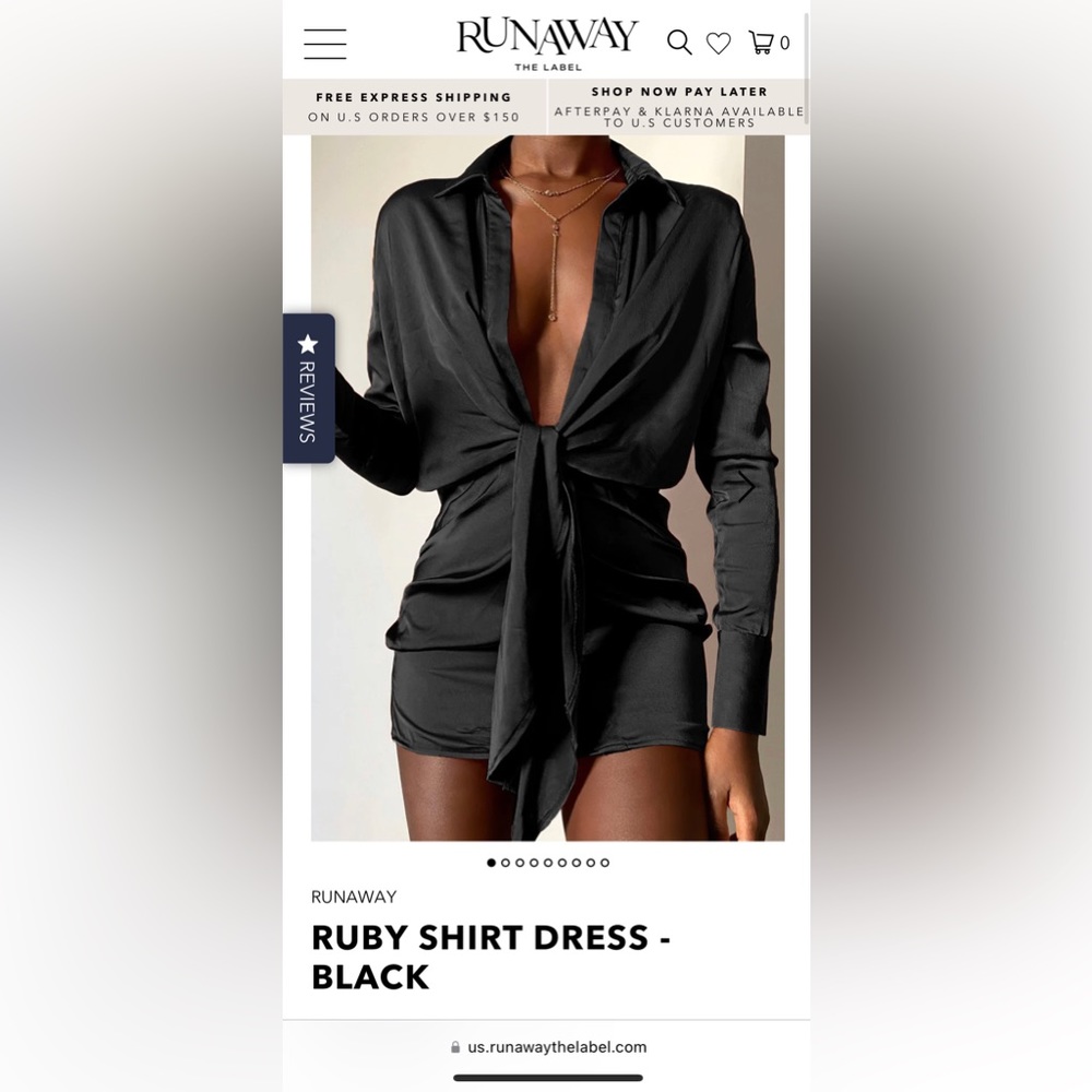 NWT Runaway Australia Dress size 8 AU